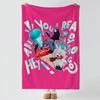 Anime BBNA Throw Soft Warm Flannel Blanket Multiuse Throw for Bed Sofa Office Air Conditioning Nap Blanket