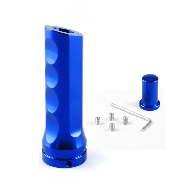 Anti-slip Aluminum Car Handle Hand Brake Sleeve Decoration Handbrake Handle Hand Protector Cover