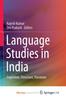 Книга Language Studies In India : Cognition, Structure, Variation