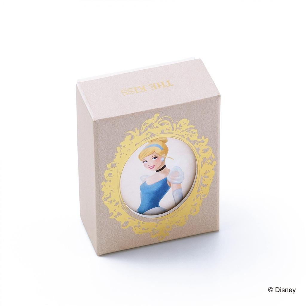 THE KISS Рождественская шкатулка Disney Princess с посланием Ожерелье в форме сердца Золушки 40 см [The Kiss] [2024 Limited] DI-SN534DM [Disney Collection] [Оригинал