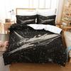 Aircraft Bedding Set Airplane Print Duvet Cover For Boys Girls Bedroom Dorm Luxury Microfiber Modern Twin Queen Comforter Cover