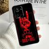 Rock and Roll Skull For Realme 12 Pro Plus 11 10 9 C67 C55 C53 C35 C33 C30 C25s C21Y C15 GT3 GT5 GT Neo 5 Case