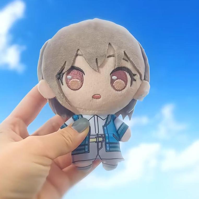 10 СМ Аниме MyGO Плюшевые Игрушки Подвеска Мультяшная BanG Dream Мягкая Кукла Сойо Нагасаки Таки Шиина Плюшевая Брелок Рождественские Подарки
