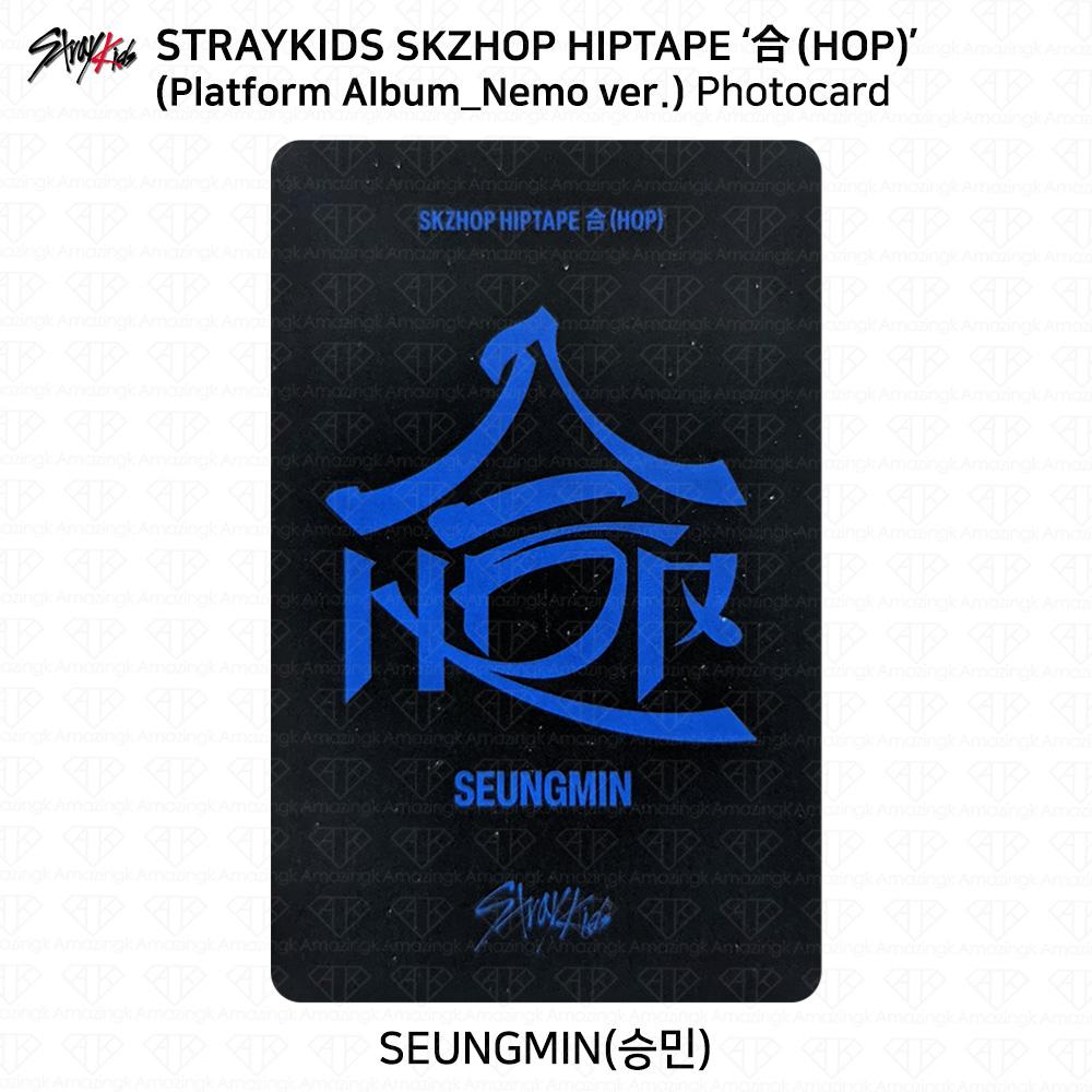 Stray Kids Skzhop hiptape Hop Platform Album Nemo ver официальная фотокарточка Kpop