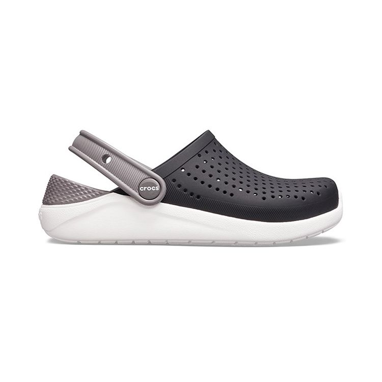 Crocs Literide Повседневные уличные сабо Детские сандалии Черные 205964-066