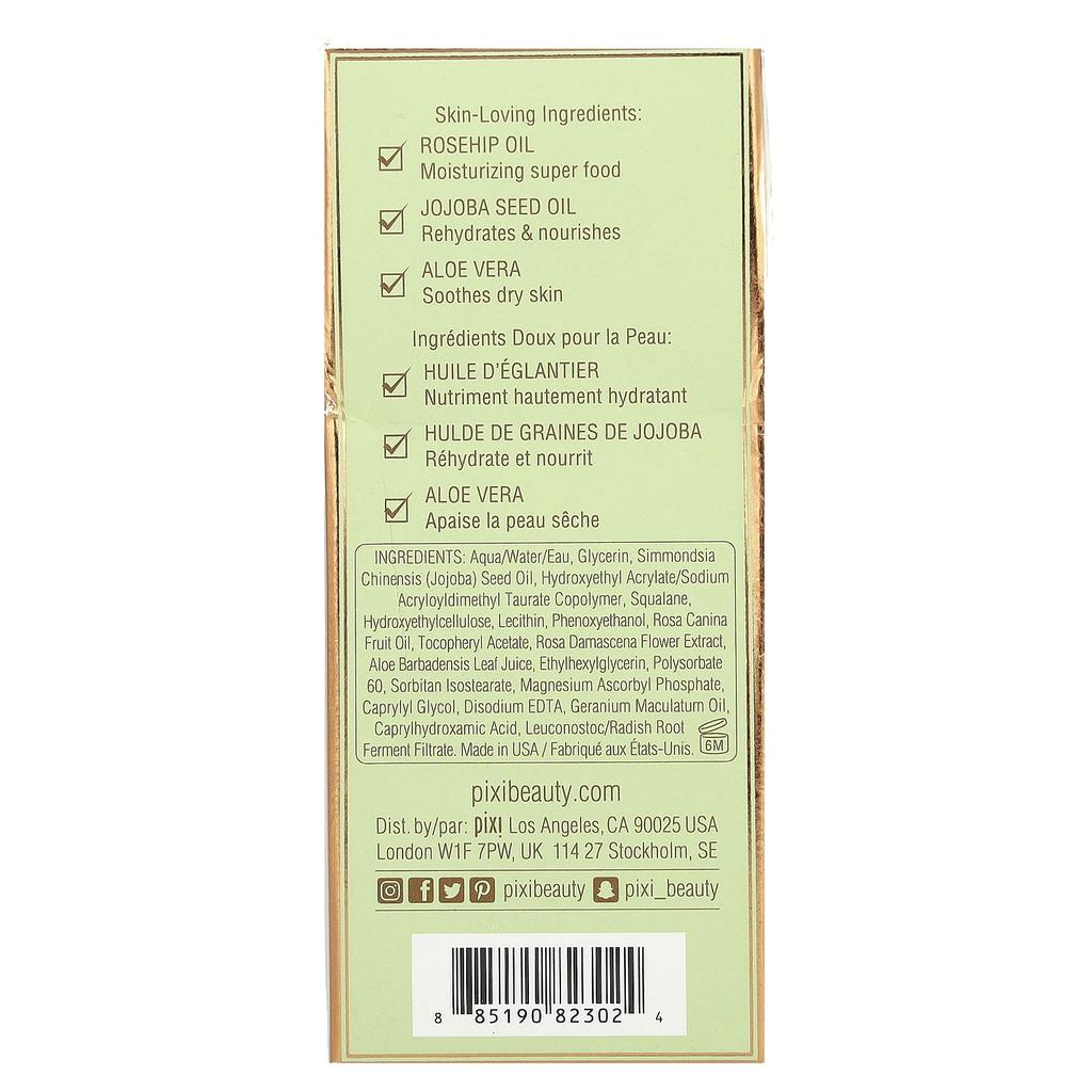 Pixi Beauty Skintreats, Hydrating Milky Serum, 1 Fl Oz (30 Ml)