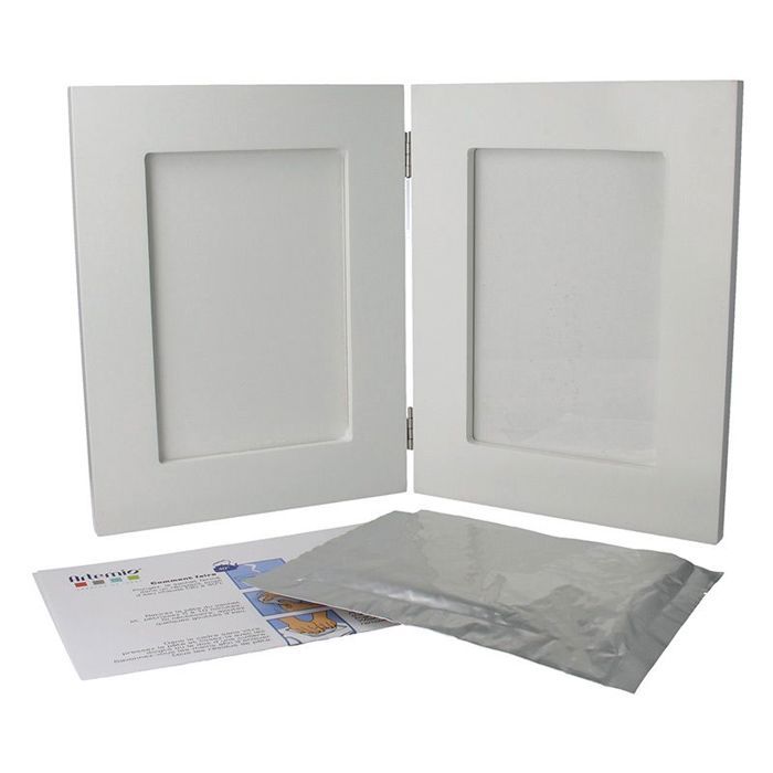 Набор для снятия слепка ножки/ручки младенца + фоторамка 36,5 x 23,5 см