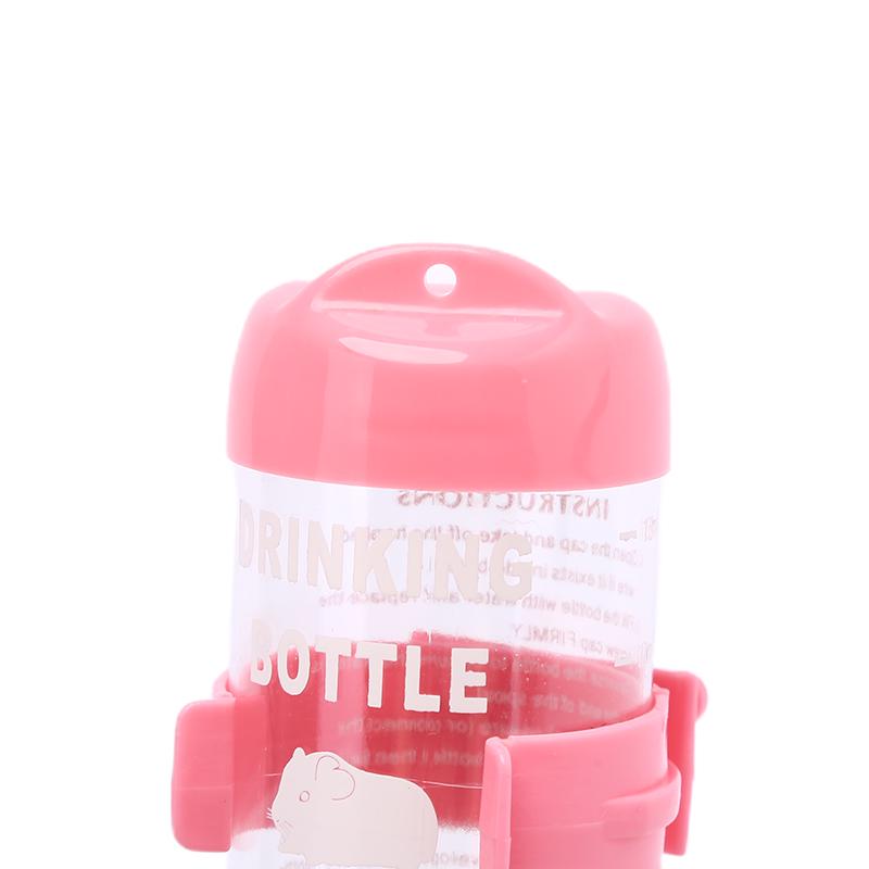 80 мл пластиковая поилка для хомяков бутылка-дозатор для воды подвесная бутылка для питья для домашних животных