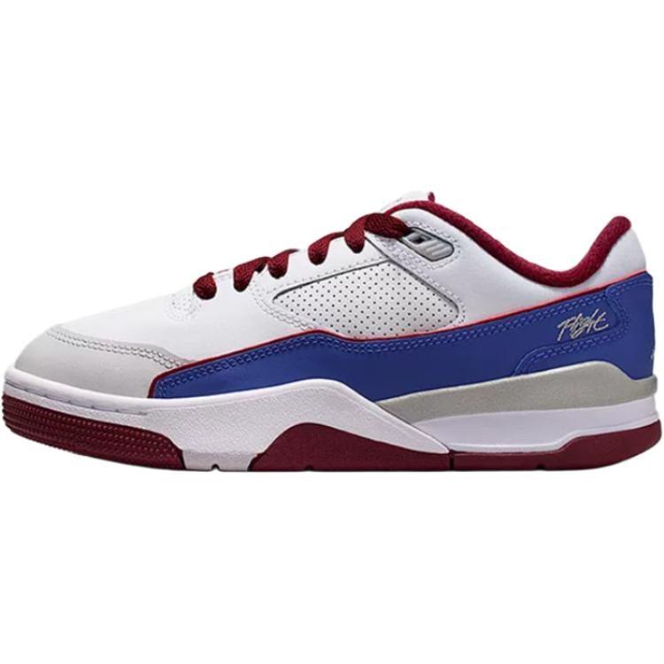 Jordan FLIGHT COURT Низкие Баскетбольные Кроссовки Белый Синий Красный Унисекс IM3364-151