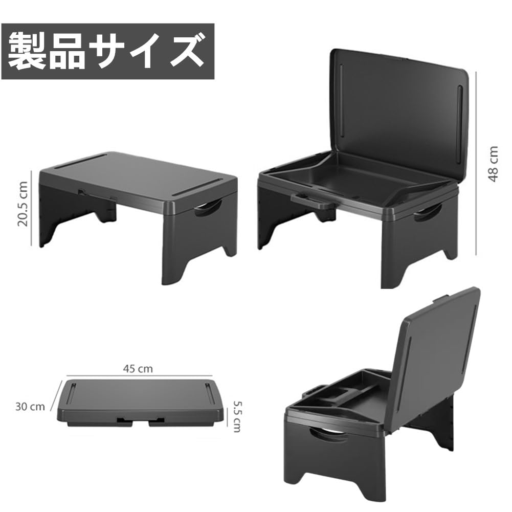 Складной автомобильный столик для ноутбука для заднего пассажира, мини-лаптоп, многофункциональный прикроватный низкий складной столик для работы, легко переносимый столик, сиденье, сиденье, диван,