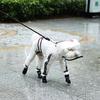 Pet Raincoat Puppy Four Feet Hooded Transparent Waterproof Teddy Large Dog Rain Out Clothes