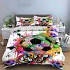 Soccer balls and splashes. Bedding sets Duvet cover sets Duvet covers Pillowcases(1 * Duvet Cover 2 * Pillowcases, without duvet insert)