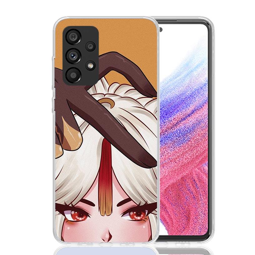 Genshin Love Walnut Phone Case For Samsung Galaxy A13 A14 A15 A16 A17 A53 A54 A55 A56 A33 A34 A35 A36 A23 A24 A25 A26 A05S A04S