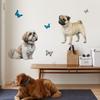 Tree Cartoon Animal Dinosaur Butterfly Wall Stickers, Living Room Bedroom Kids Room Decor, Self-Adhesive Wall Art