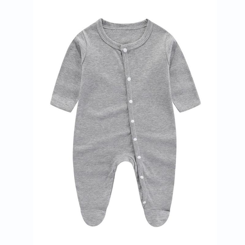 Хлопковый боди для новорожденных Звезда Милый Принт Слип с ножками для девочек и мальчиков Длинный рукав Весна Лето Боди для малышей Детский комбинезон