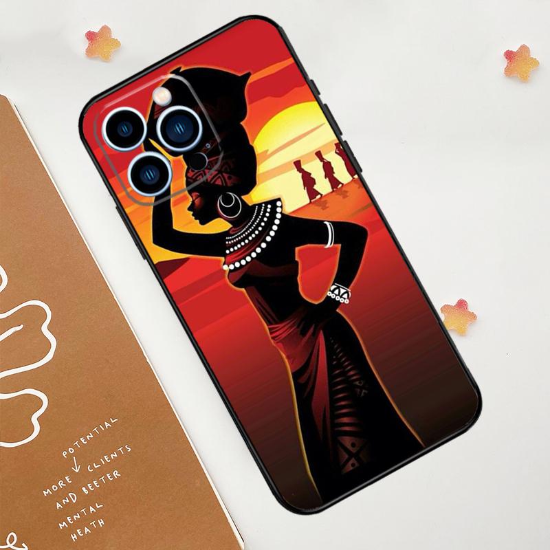 Чехол для женщины из Южной Африки для iPhone 11 12 13 14 15 16 Pro Max 15 16 Plus 13 12 Mini X XS XR