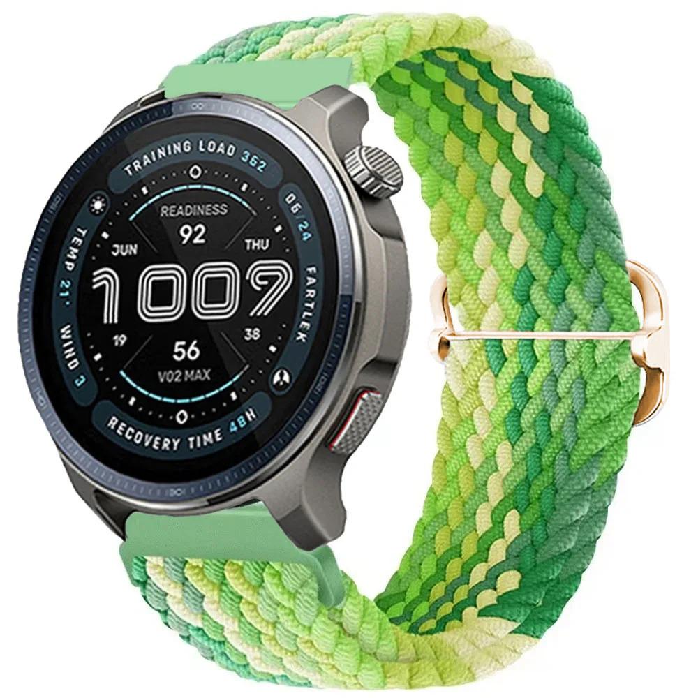 22 мм 20 мм Нейлоновый ремешок для Amazfit Balance 2 1/Bip 6 5 Спортивный браслет Ремешок для часов Correa для Amazfit GTR 47 мм/GTR 4 3/GTS/Active 2