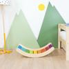 Balance Board - BENLEMI - ROKIT - Solid Wood - Multicoloured - 22x45x84 Cm