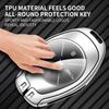 Zinc Alloy Leather Car Remote Key Cover Xpeng P7 P7I P5 G3 G3I G9 G6 Key Fob Car Key Case Protective Cover Auto Accessories
