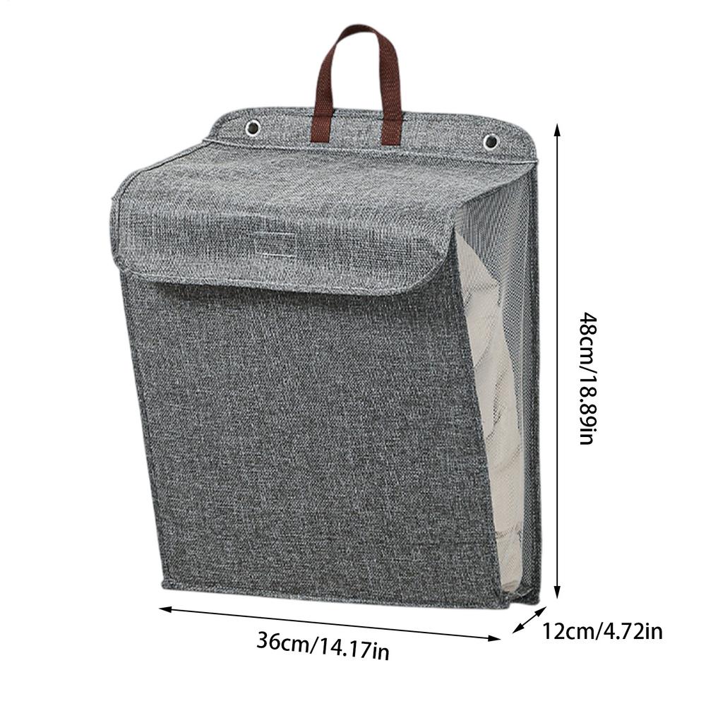 Складная клейкая корзина для белья, многофункциональная, без перфорации, настенная, сетчатая, с крючками-органайзерами