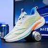 Кроссовки Mesh Popcorn Sports Shoes для бега у мужчин, летние дышащие спортивные кроссовки для поступления в старшую школу