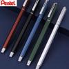 Новая оригинальная 1 шт. Гелевая ручка Pentel 0,5 мм BLN665 Металлический игольчатый наконечник Офисная ручка для подписи Студенческая экзаменационная быстросохнущая водная ручка