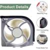 DA97-15765A DA31-00340A Refrigerator Condenser Fan Motor Assembly for Samsung DA97-12842A, DA31-0027