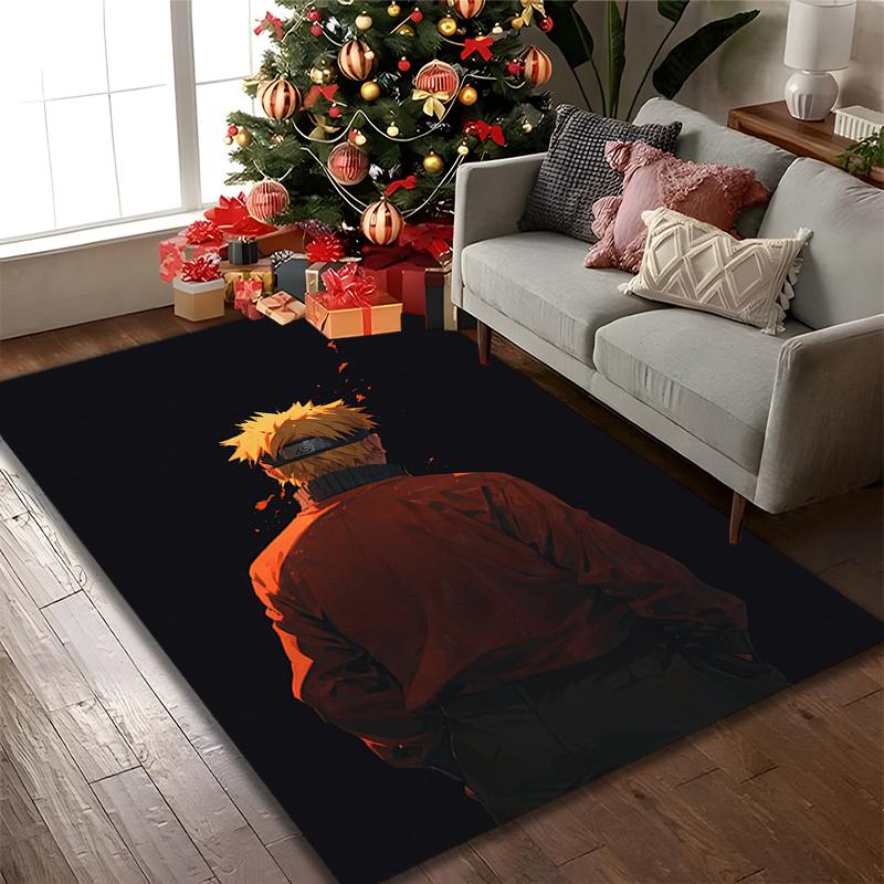 1pc Digital Printed Chair Rug for Home Office Use, naruto Carpet Appropriate for All Seasons, Soft Area Carpet