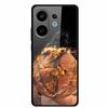 Для Vivo V60 5G Стеклянный чехол Расписной Цветочный Жесткий Закаленное Стекло Задняя Крышка Чехол Для Vivo V60 2025 Чехлы для Телефона 6.77" V2511 Корпуса