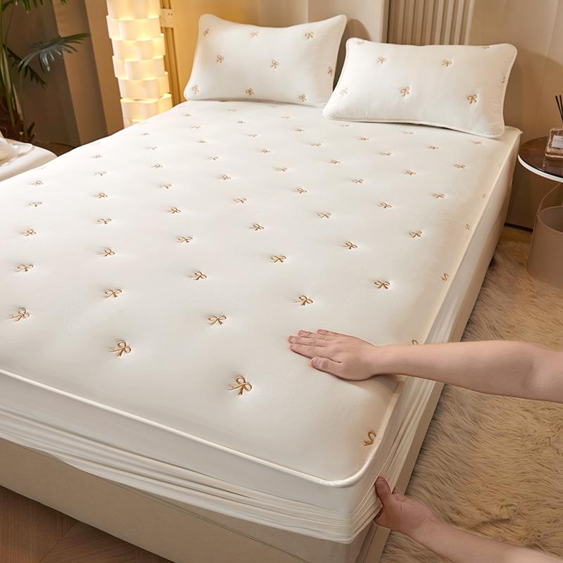 Корейская версия вышивки Матрас из соевого волокна класса А, утолщенный матрас типа наматрасника Simmons, чехол для матраса с полным покрытием.