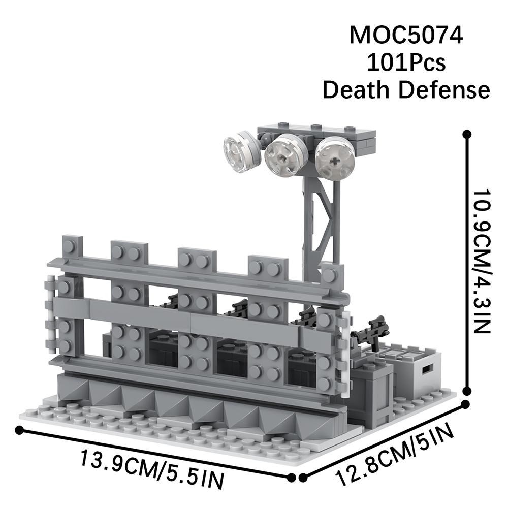 Военная серия MOC Кирпич Современная война Вторая мировая война Укрепления Фигурка Войны Модель Строительные блоки Детские игрушки для детей Подарок