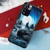 Animal Wolf Galaxy Case For Xiaomi Redmi Note 11 Pro Cover For Redmi Note 10 Pro 8 9 10S 9S 9A 9C 9T Cases