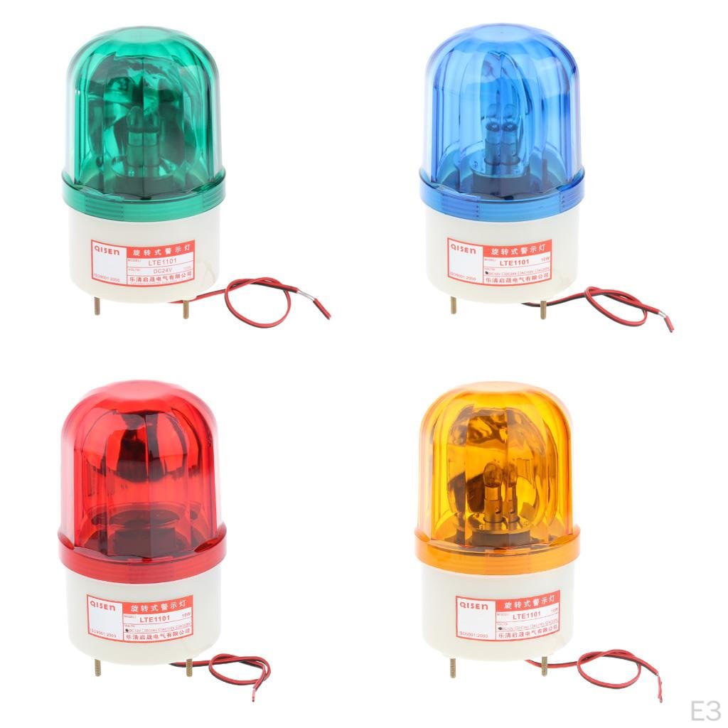 12 LED Warning Light Workshop Round Truck Car Signal