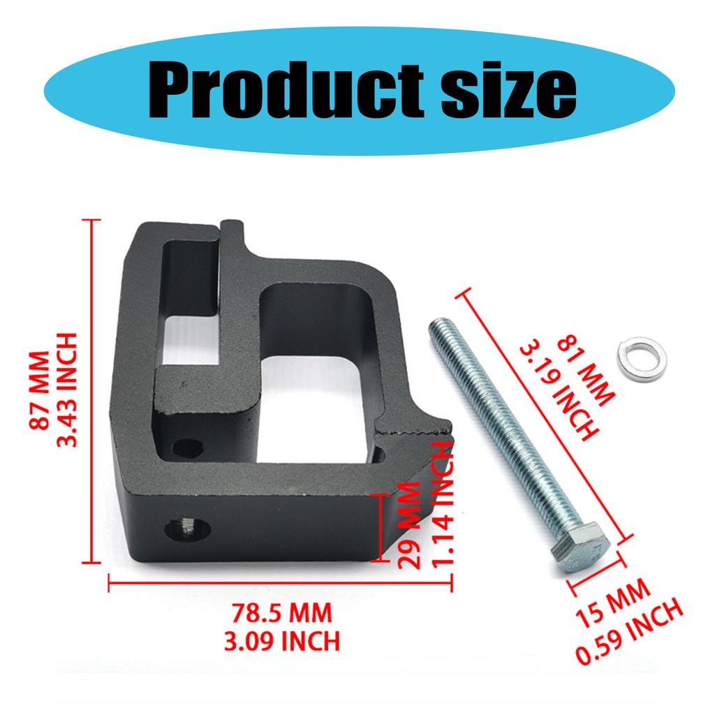 Heavy Duty Truck Caps Clamps Truck Housing Clamps Truck Topper Ladder Rack Clamps Simple Installs for Secure Mounting