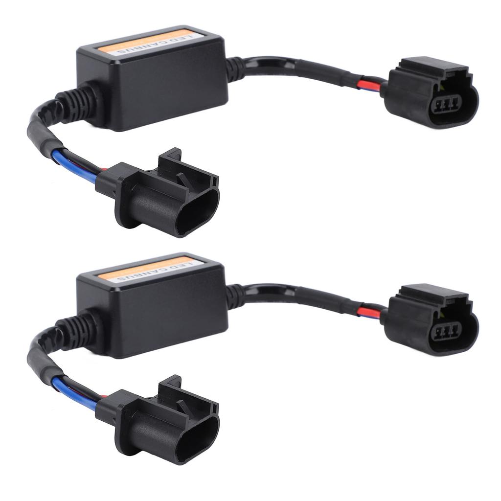 2 шт. Автомобильный светодиодный фара Canbus декодер анти мерцание предупреждение об ошибке жгут резистор комплект для H13 Headla