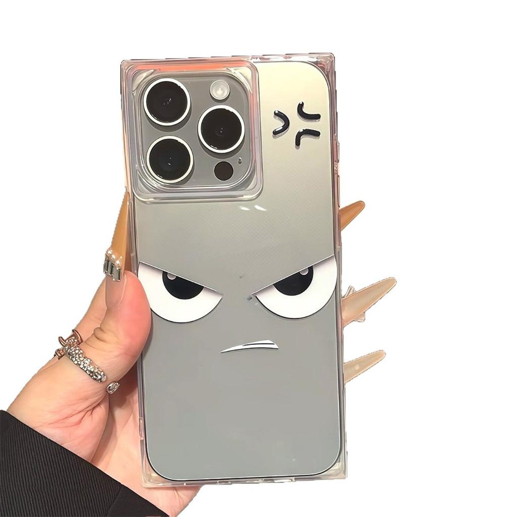 Ice Crystal Cube Anti-fall Mobile Phone Case Silicone All-inclusive Soft Shell for Apple 16 Mobile Phone Case Transparent Jelly 13promax