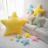 INS Nordic Star Pillow, Macaron Color Plush Sofa Cushion, Fresh and Simple Cute Decorative Pillow, Soft and Comfortable