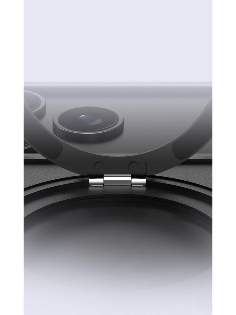 Магнитный алюминиевый чехол Apple 17 Pro Max с вращающейся подставкой и защитой от падений