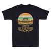 Carry On My Waywayrd Son Car Sunset Vintage Unisexs Short Sleeve T Shirt Funny Tee