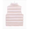 Women Stand Collar Zip Up Solid Color Pockets Loose Winter Vest