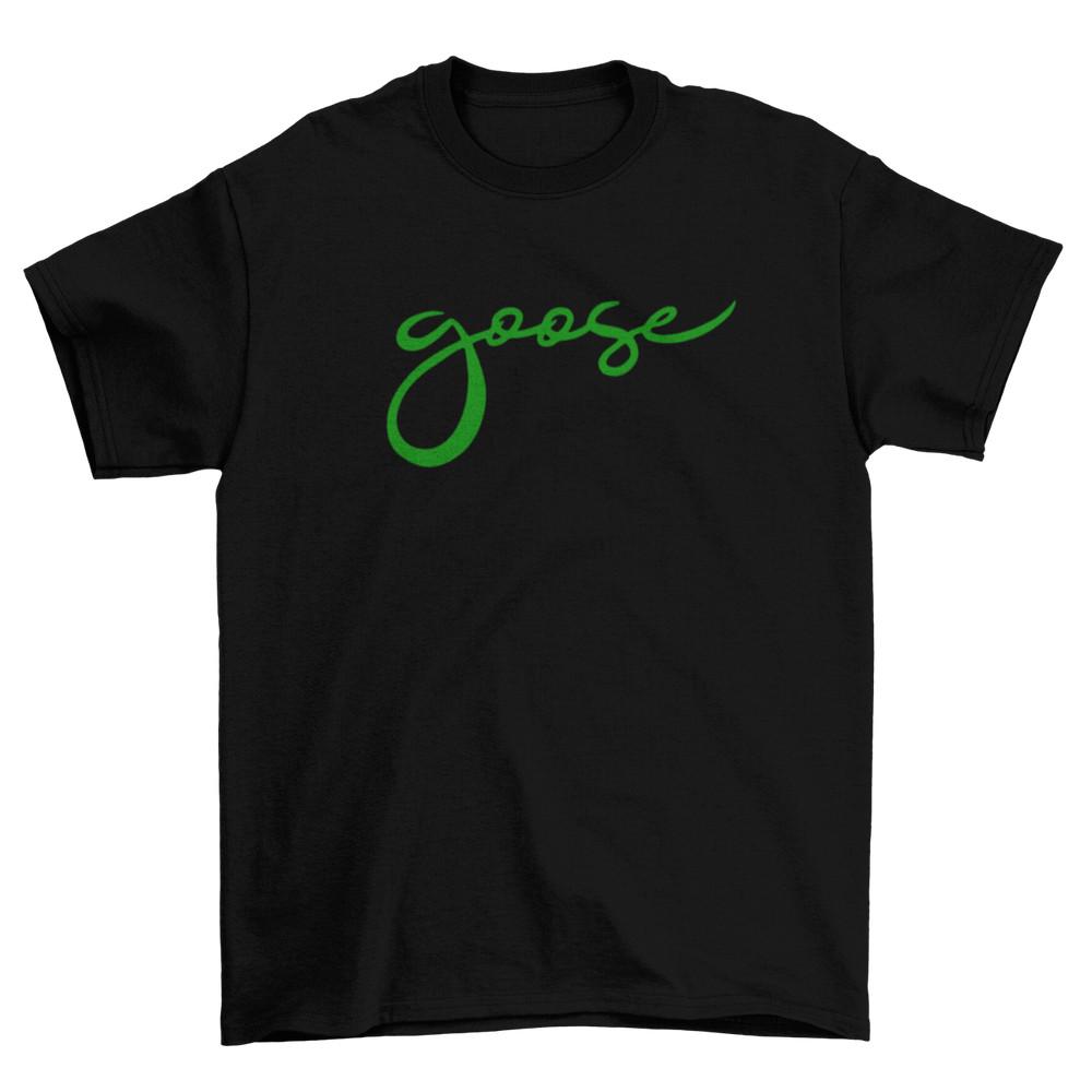 Goose the Band T-Shirt Tops Tee Size S-4XL Black Cotton