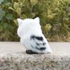 1Pc Figurines New Year Miniatures Table Decorations Plush Mini Simulation Ornaments Artificial Owl Fake Animal