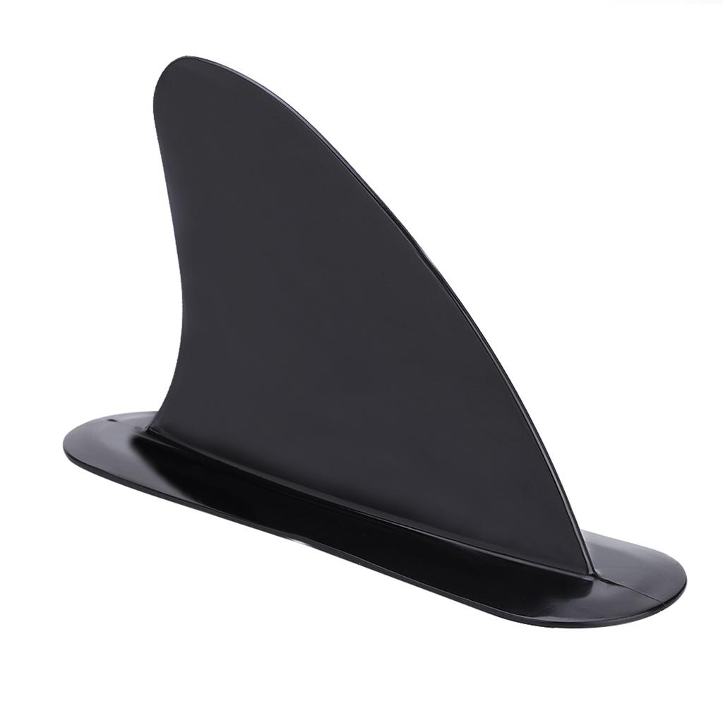 Sturdy Black PVC Skeg Tracking Fin Surfboard Fins for Kayaks Canoes Rowing Boats