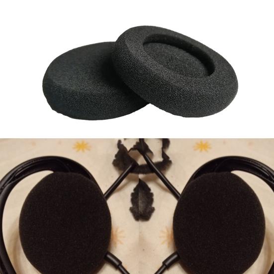 2 Pairs 5cm Soft Headphone Sponge Cover Ear Pads Cushion Replacement for Sennheiser PX100/PX100II/PX200/PX80/PC131/KOSS PP