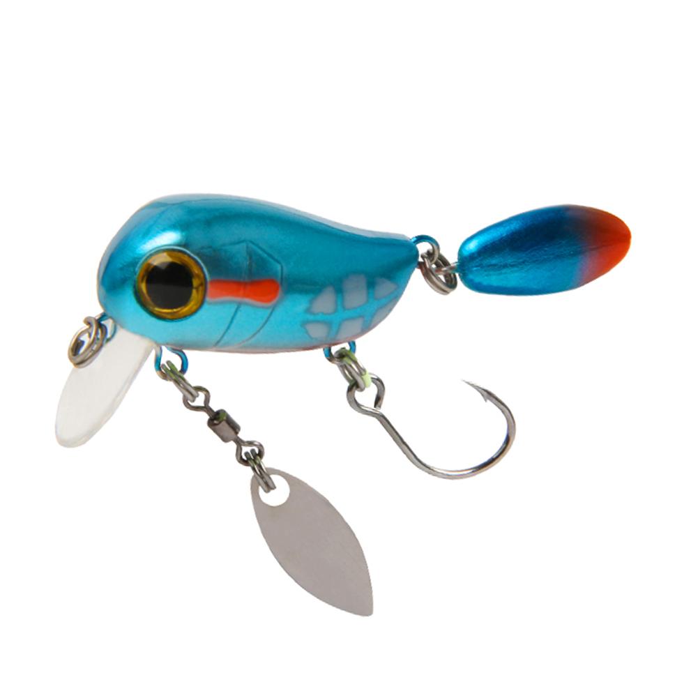 Floating Micro Crankbaits Fishing Lures Artificial Surface Wake Bait Minnow Hard Baits for Trout Bass