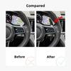 Pair Carbon Fiber Steering Wheel Shift paddle Extend For Porsche Cayenne 15-20