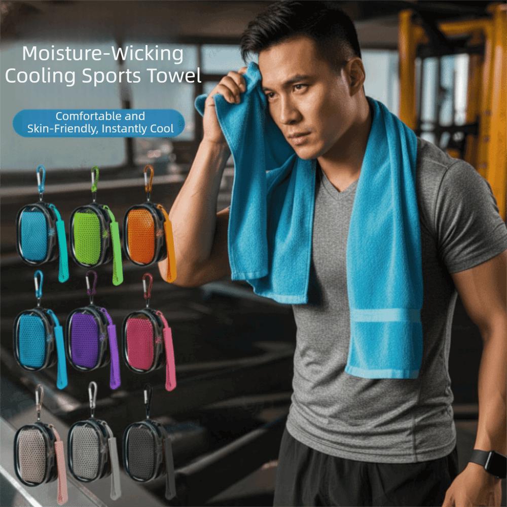 Quick Dry Cooling Towel Polyester Ice Towel Durable Fitness Towel Outdoor Activities