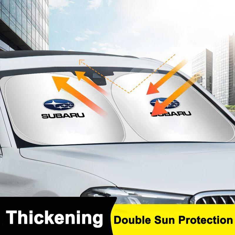 Car Windshield Sun Shade Visor UV Protection Shield For Subaru STI Forester Impreza Legacy Outback XV BRZ WRX Tribeca Accessorie AA9
