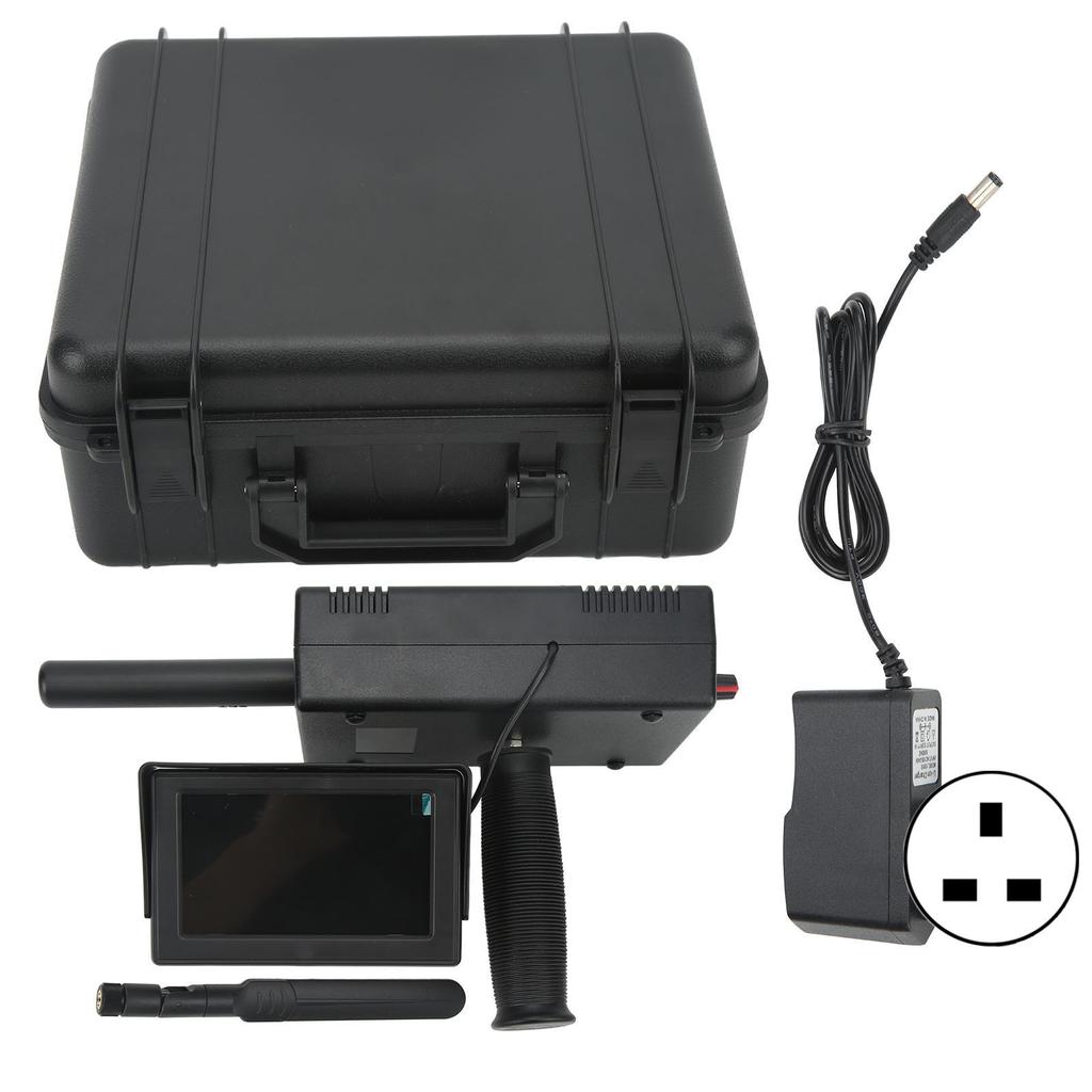 AC100-240V Metal Detector ABS Housing Sensitive Stable Quick Scanning Treasure Finder For Gold Silver Copper