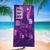 Fall Out Boy Band Microfiber Printed Beach Towel Mountain Climbing Yoga Beach Swimming Running Absorbent Soft Towel